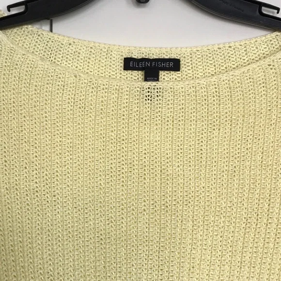 Eileen Fisher Organic Cotton Sweater long sleeve Sz S - Picture 2 of 3